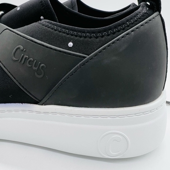 CIRCUS BY SAM EDELMAN WOMENS BLACK NEOPRENE SNEAKERS SIZE 11 - Picture 15 of 16